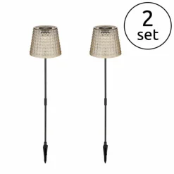 Globo Solar-Erdspieß 2-er Set