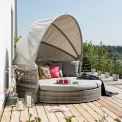 Loungeliegen|Sonneninseln|Sonneninsel Barbados, Polyrattan