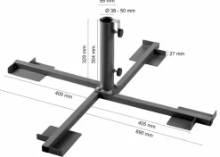 Sale Sonnenschirmständer Plattenständer Plus Schirmständer