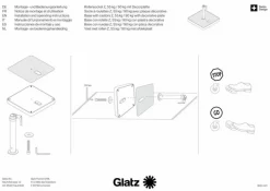 Glatz Sonnenschirmständer Rollensockel