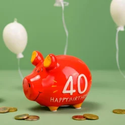 Hot Spardose 40 Happy Birthday Dekodosen