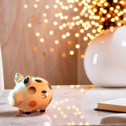 New Spardose Goldpunkt 12,5 x 9 cm Dekodosen