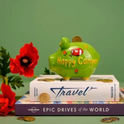 Spardose Happy Camper 12 x 9 cm