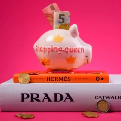 Online Spardose Shopping Queen 17 x 15 cm Dekodosen