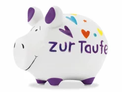 Spardose Zur Taufe 12,5 x 9 cm