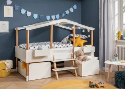 Outlet Spielbett Piloti 90 x 190/200 cm Kinder Kinderbetten|Kinderbetten