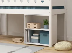 Kinder Flexa Kinderbetten|Kinderbetten|Spielbett White 90 x 200 cm