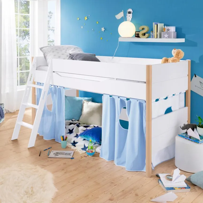 Clearance Spielbett Ylvie 90 x 200 cm Kinder Kinderbetten|Kinderbetten