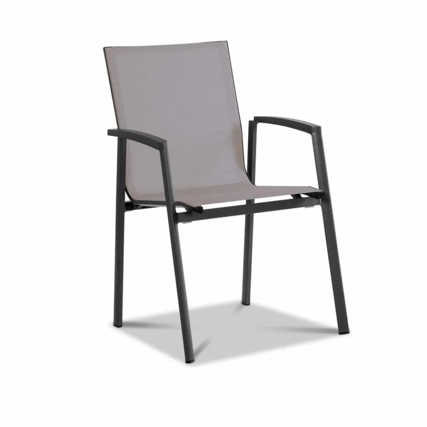 Stern Stapelstuhl New Top, Alu/Textilen