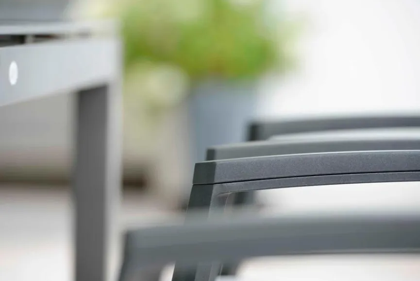 Stern Stapelstuhl New Top, Alu/Textilen