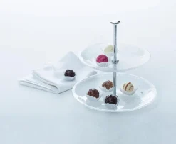 Leonardo Etageren|Etageren|2-stöckige Etagere Pralina 20 cm