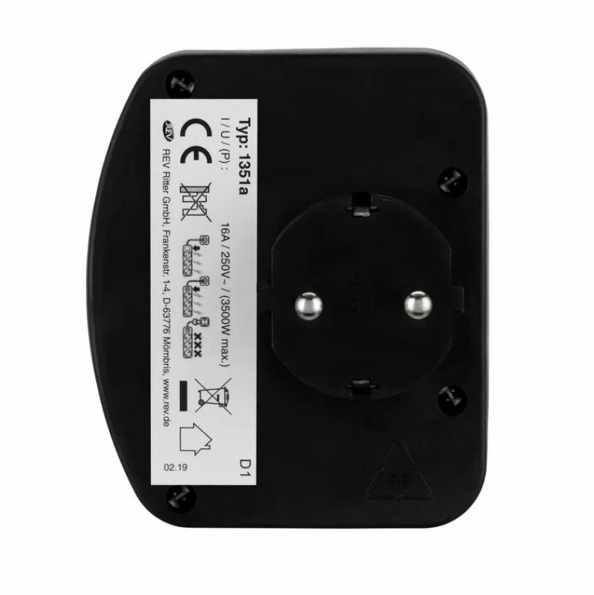 Outlet Steckdosenadapter 2+1 Zubehör