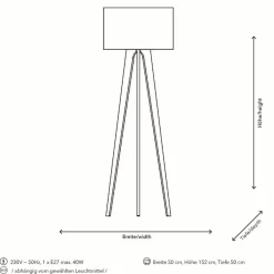 ELOBRA Stehlampen|Stehleuchte Patagonia Peak