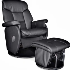 Sessel|Stillstuhl mit Hocker Luna