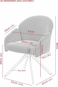 Clearance Stuhl Holly Stühle