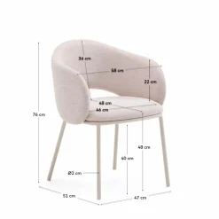 Kave Home Stühle|Stuhl Maina