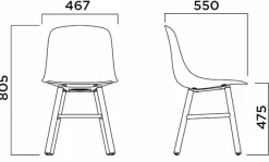 Infiniti Stühle|Stuhl Pure Loop Retro