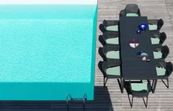 Stuhlkissen Net Essgruppe 47 x 49,5 Gartenstuhl-Auflagen