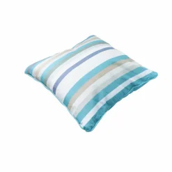 Outlet Stuhlkissen Righe Azure 50 x 50 cm Outdoorkissen|Outdoorkissen