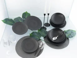 CreaTable Suppenteller Lava Stone Ø 22 cm