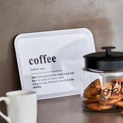 Tabletts|Tabletts|Tablett Coffee 30,5 x 22 cm