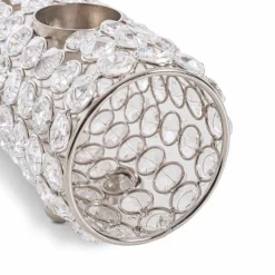 Teelichthalter Kristall 33,5 cm