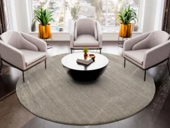 Clearance Teppich Amelia Ø 200 cm Natur(Look) Teppiche