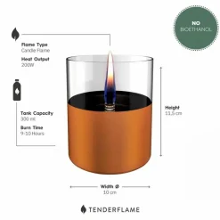 Tenderflame Tischfeuer Geschenkset Lilly 10