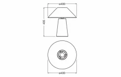 Tischleuchte Bamboo Paper Tischlampen