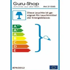 Guru-Shop Tischlampen|Tischleuchte Madura