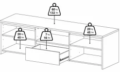 Tvilum Kommoden|Wohnwände & Tv-Lowboards|TV-Lowboard Next