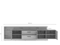 Hot TV-Lowboard Lagoon Wohnwände & Tv-Lowboards