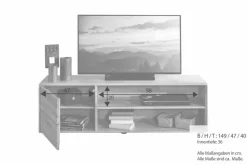 TV-Lowboard Skagen Wohnwände & Tv-Lowboards