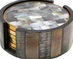 KARE DESIGN Bar- & Weinzubehör|Untersetzer Nature 6tlg.