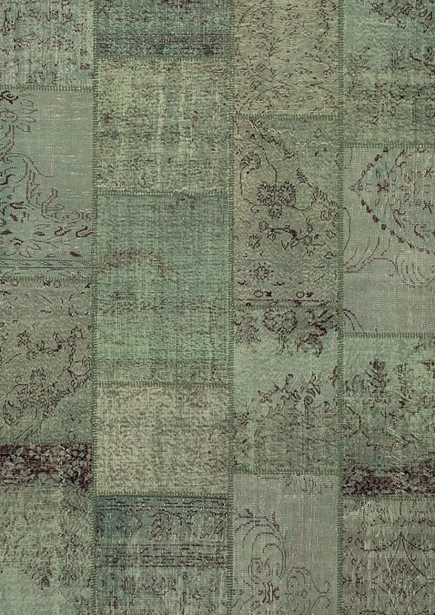 Vintage Teppich Patchwork 170 x 240 cm