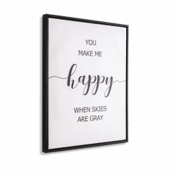 Bilder Mit Rahmen|Wandbild 40 x 50 cm Spruch II