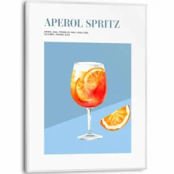 Reinders Bilder Mit Rahmen|Wandbild 30 x 40 cm Aperol