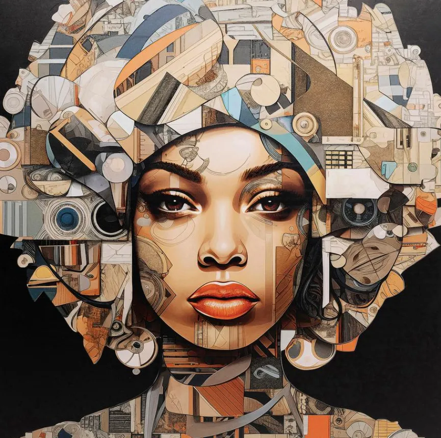 Clearance Wandbild 120 x 120 cm Art Geo Women 56579 Bilder Ohne Rahmen|Bilder Nach Themen