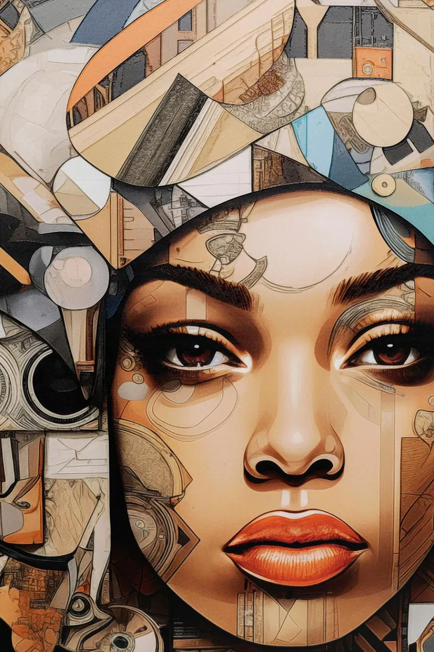 Clearance Wandbild 120 x 120 cm Art Geo Women 56579 Bilder Ohne Rahmen|Bilder Nach Themen