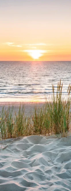 EUROART Wandbild 30 x 80 cm Beautiful Sunset IV