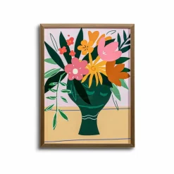 Bilder Mit Rahmen|Wandbild 32 x 42 cm Blumenvase