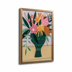 Bilder Mit Rahmen|Wandbild 32 x 42 cm Blumenvase