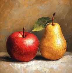 Online Wandbild 30 x 30 cm Colourful Fruits II Bilder Mit Rahmen