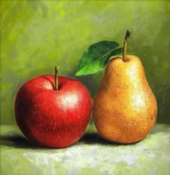 Online Wandbild 30 x 30 cm Colourful Fruits II Bilder Mit Rahmen