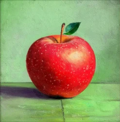 Wandbild 30 x 30 cm Colourful Fruits I Bilder Mit Rahmen