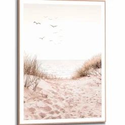 Wandbild 50 x 70 cm Dünenpfad Bilder Mit Rahmen|Bilder Nach Themen