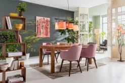 KARE DESIGN Wandbild 120 x 90 cm Flamingo Meeting