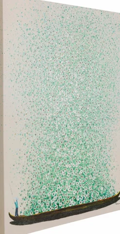 KARE DESIGN Wandbild 80 x 100 cm Flower Boat 54352