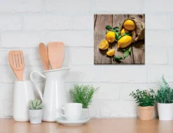 Clearance Wandbild 30 x 30 cm Fresh Lemon V Bilder Nach Themen