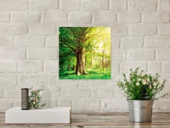 Online Wandbild 30 x 30 cm Green trees II Bilder Nach Themen